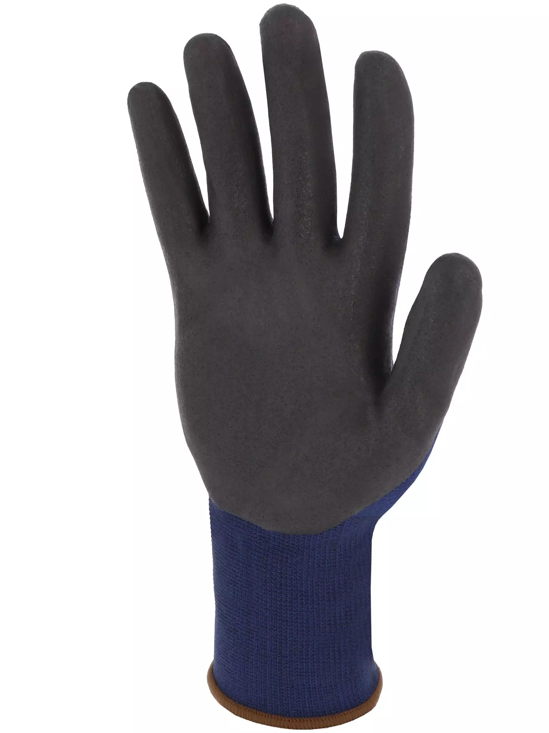 Singer Safety PER200, Nitrile Foam Gloves, Black/Blue, image 3