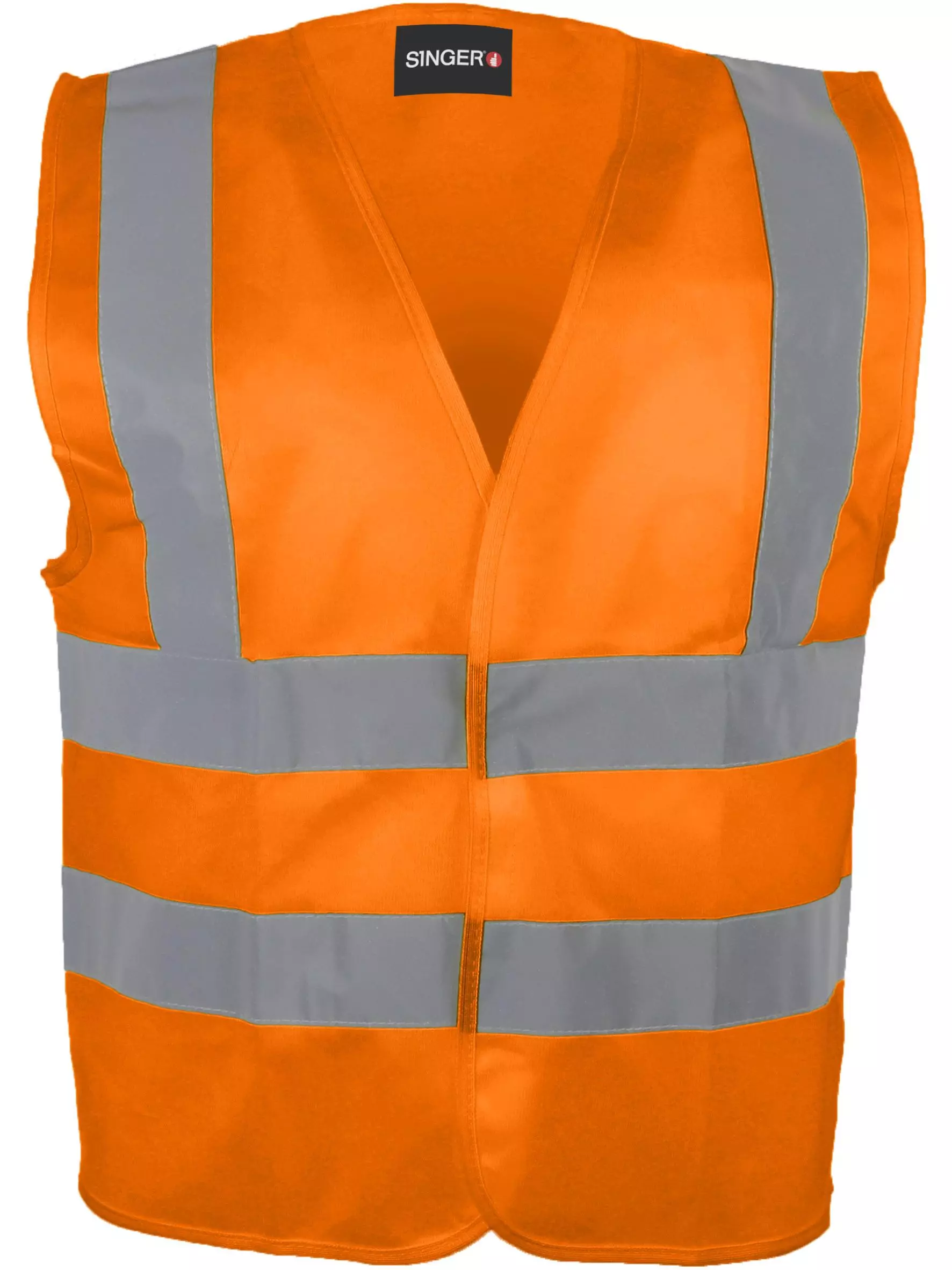 Singer Safety GIL4BO, High Visibility Vest, Orange, image 3