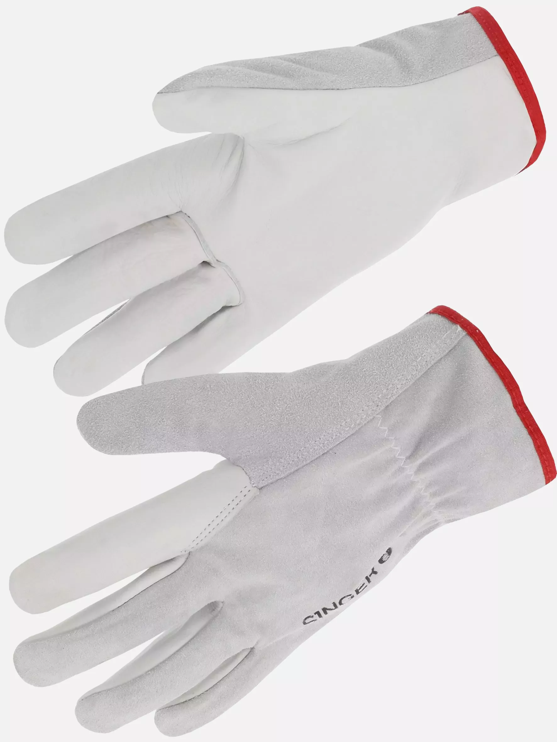 Singer Safety 56GSN, Cow Grain Leather Gloves, image 1