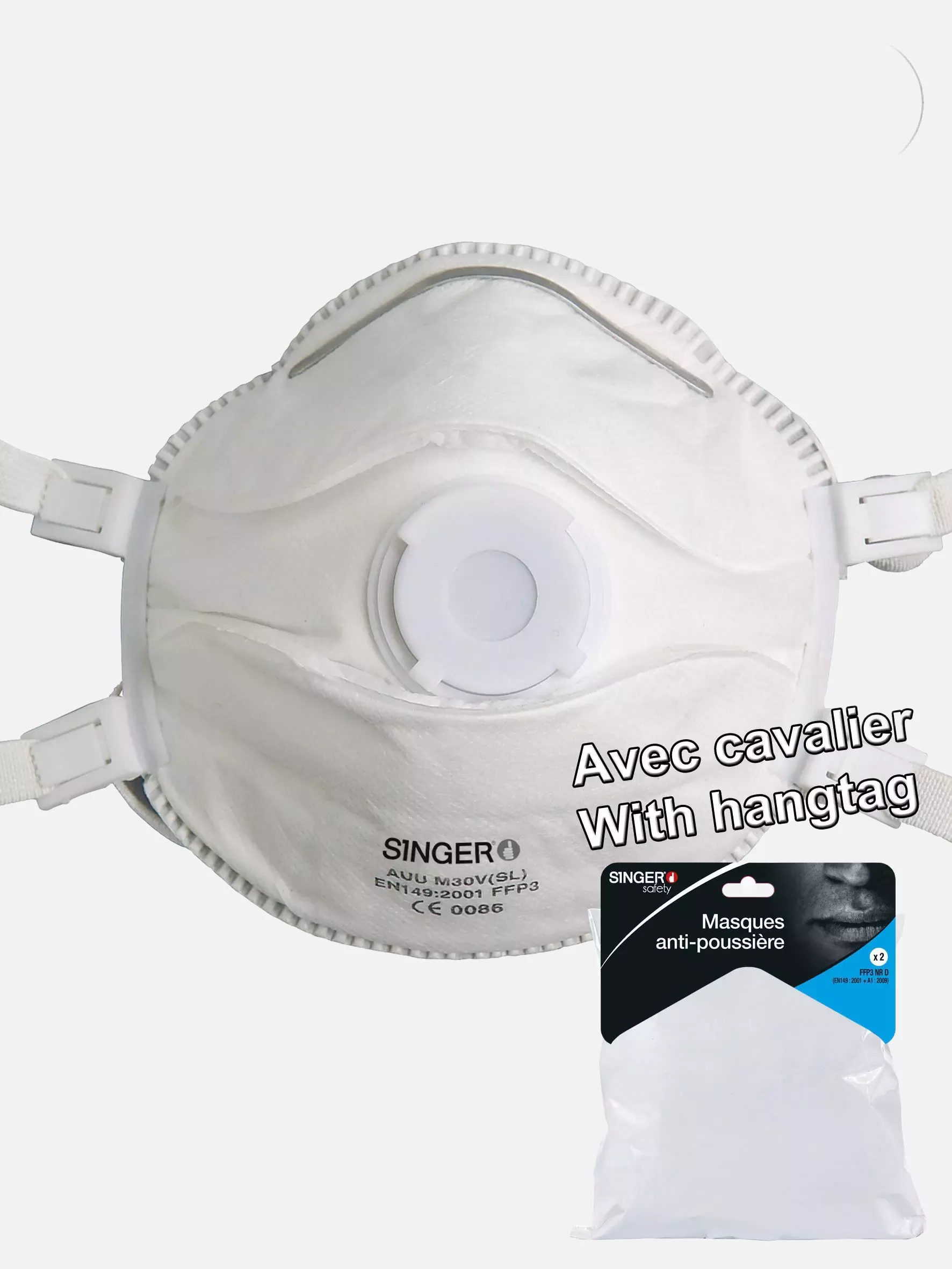 Singer Safety CAUUM30VSL, FFP1 Half Mask, image 1