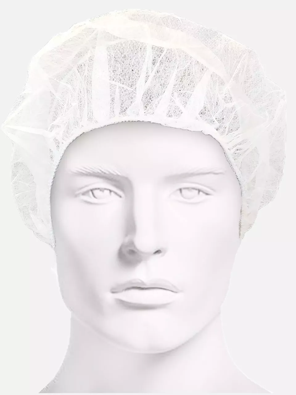 Singer Safety AUUCRTBLAN, Bouffant Cap, 53 cm, White, image 1, gallery thumbnail