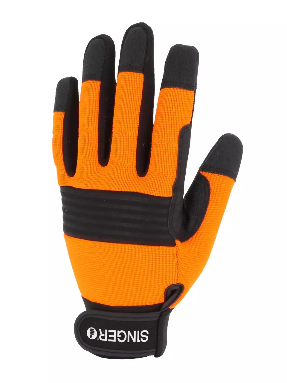 Singer Safety CMC5D, Gloves, Orange/Black, image 1, gallery thumbnail