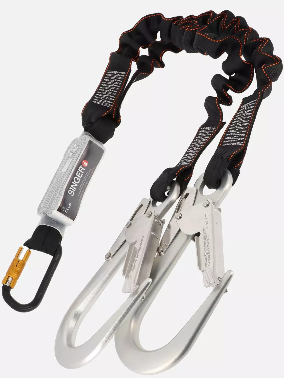 Singer Safety TWINLUX15, Fall Arrest Lanyard, image 1, gallery thumbnail