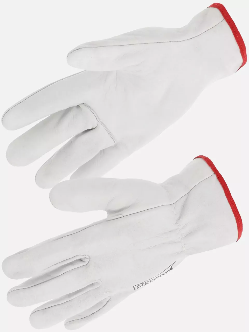 Singer Safety 50F, Cow Grain Leather Gloves, Natural Grey, image 1, gallery thumbnail