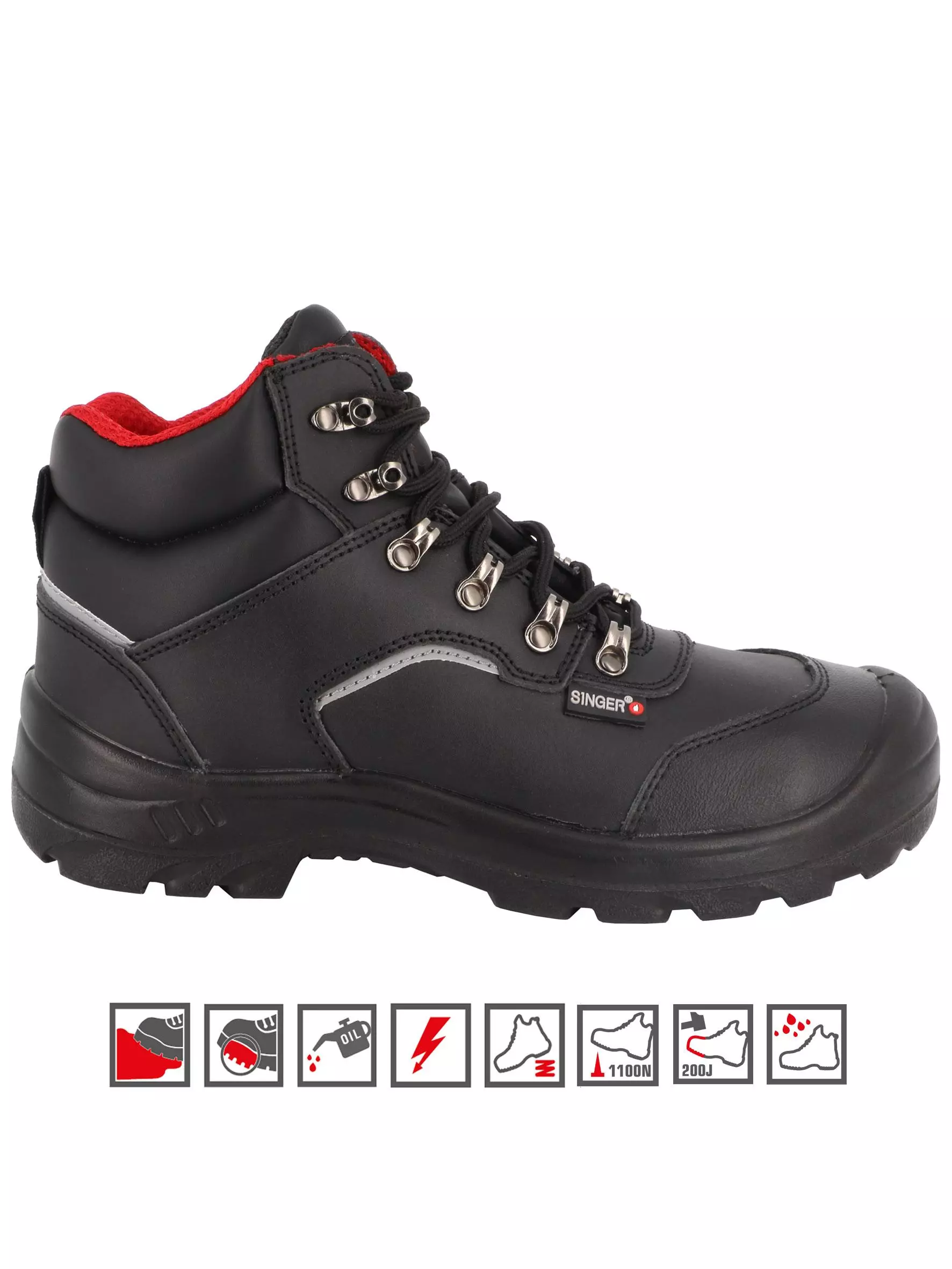 Singer Safety TRIESTE, High Safety Shoe, S3 FO SR, image 3