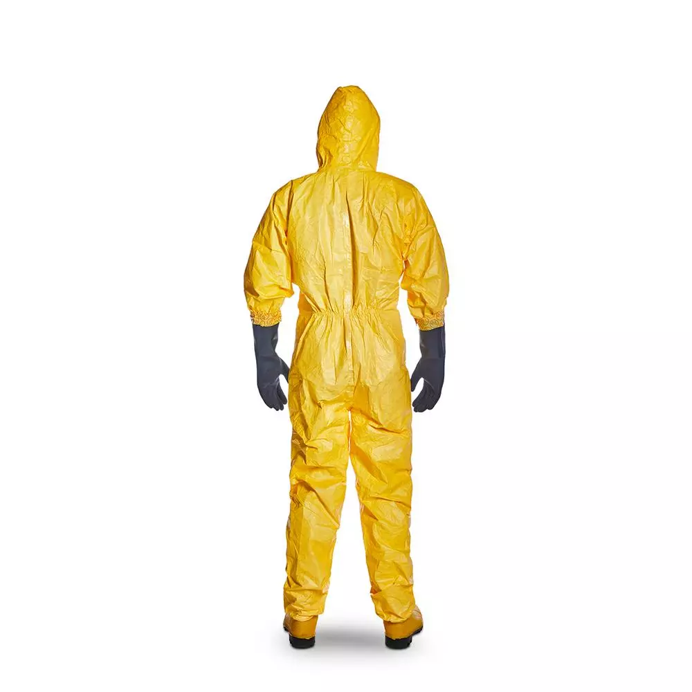 DuPont TC-CHA5-T-YL-00, Tychem 2000 C Coverall, Yellow, image 5