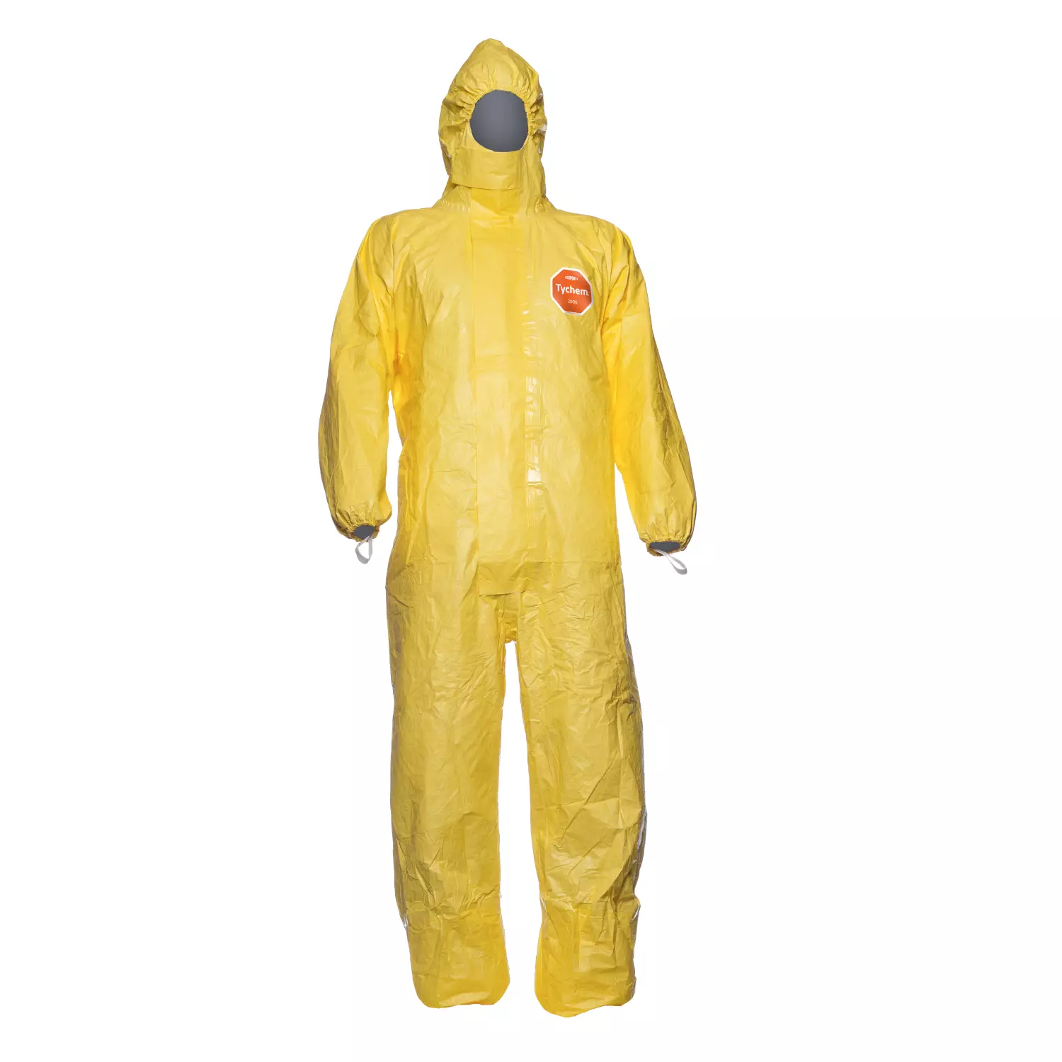 DuPont TC-CHA5-T-YL-00, Tychem 2000 C Coverall, Yellow, image 1