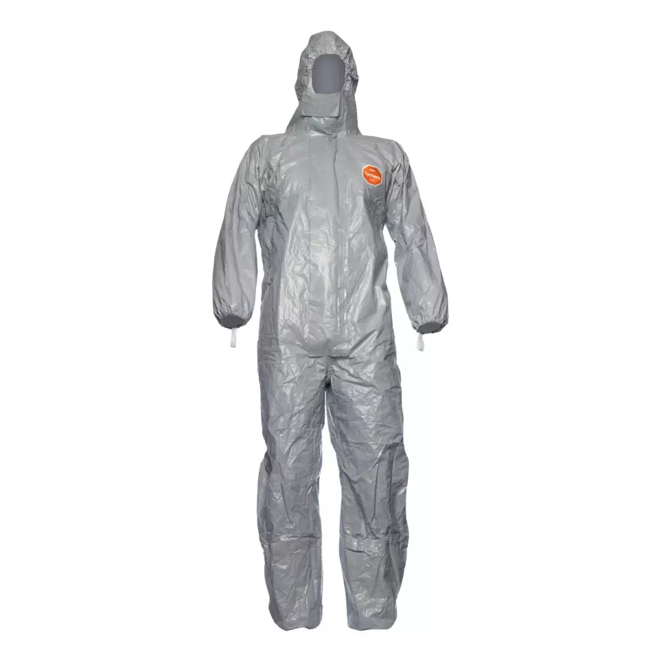 DuPont TF-CHA5-T-GY-00, Tychem 6000 F Overall, grå, image 1, gallery thumbnail