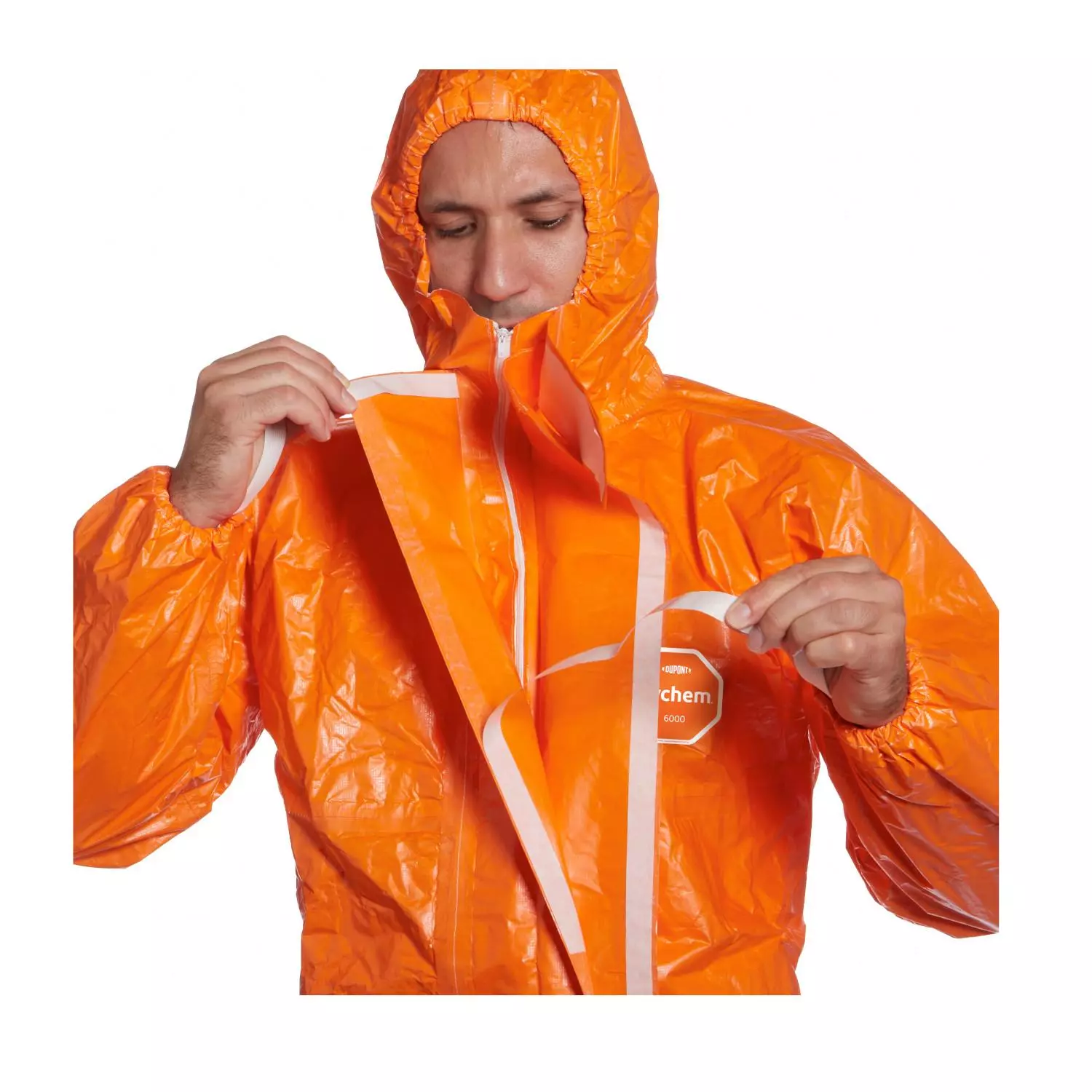 DuPont TF-CHA5-T-OR-00, Tychem 6000 F Skyddsoverall, Orange, image 2