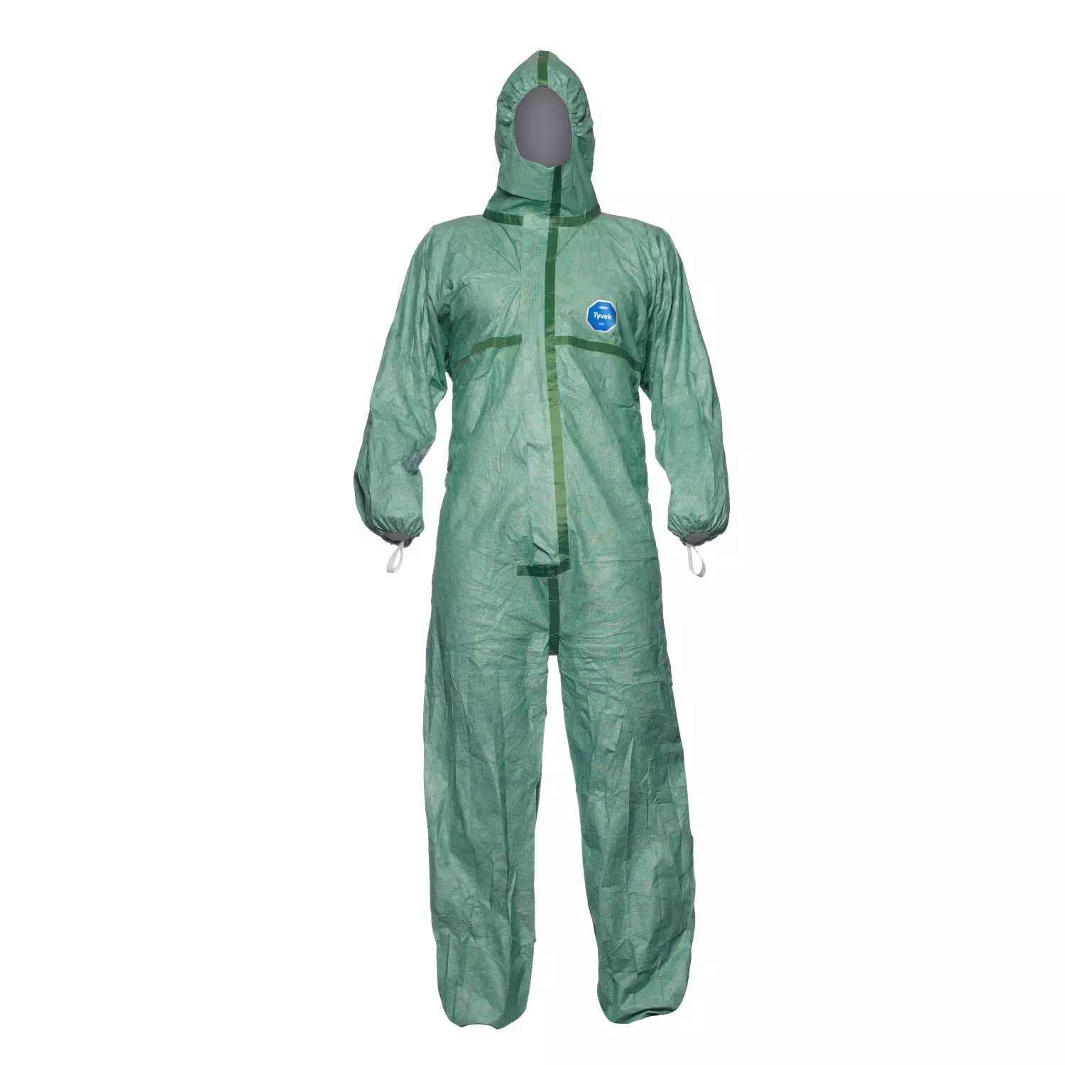 DuPont TY-CHA5-T-GR-00, Tyvek 600 Plus Coverall, Green, image 1