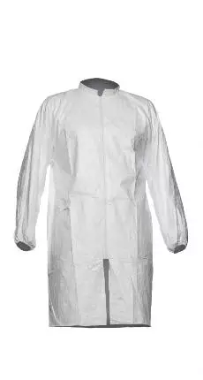 DuPont TY-PL39-S-WH-NP, Tyvek 500 Lab Coat, White, image 1, gallery thumbnail