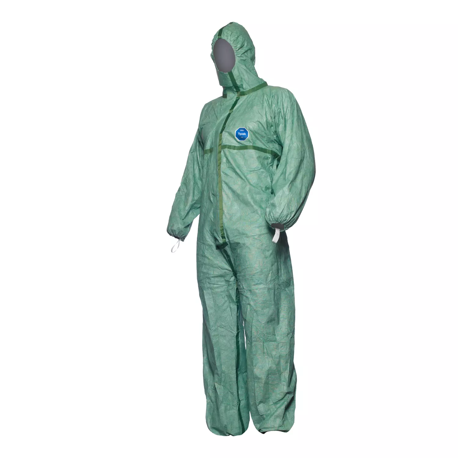 DuPont TY-CHA5-T-GR-00, Tyvek 600 Plus Coverall, Green, image 2