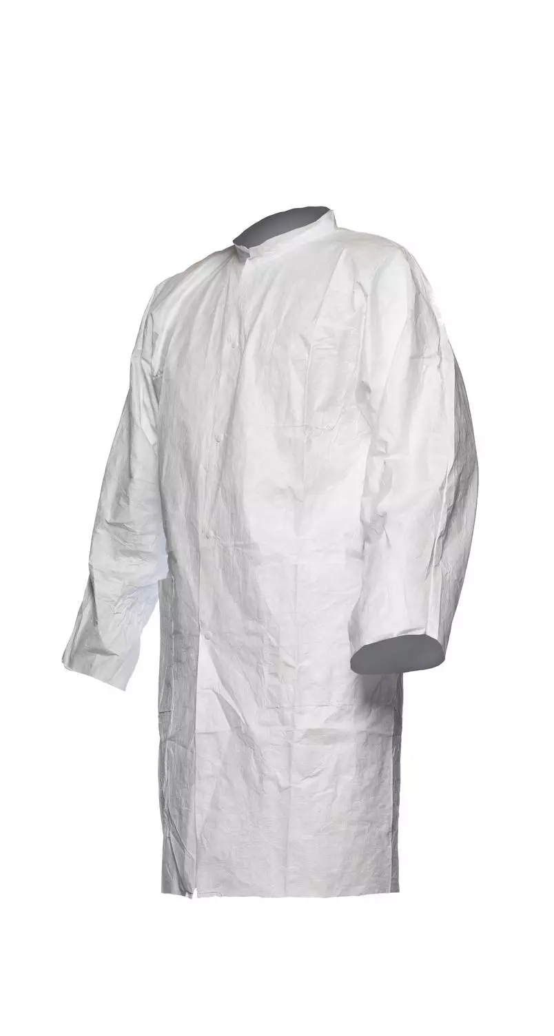 DuPont TY-PL30-S-WH-NP, Tyvek 500 Lab Coat, White, image 3, gallery thumbnail