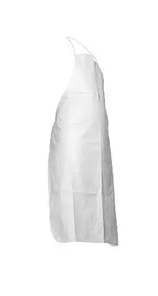 DuPont TY-PA30-S-WH-L0, Tyvek 500 Apron, White, image 1, gallery thumbnail
