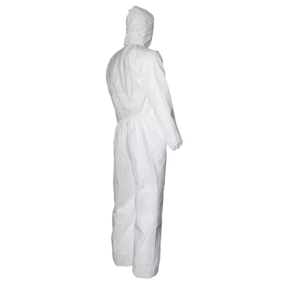 DuPont PB-CHF5-S-WH-00, Proshield 20 Coverall, White, image 5, gallery thumbnail