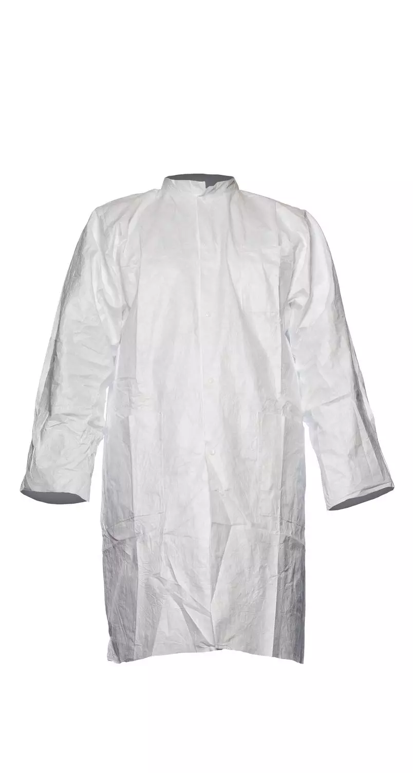 DuPont TY-PL30-S-WH-NP, Tyvek 500 Lab Coat, White, image 1, gallery thumbnail
