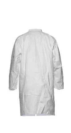 DuPont TY-PL39-S-WH-NP, Tyvek 500 Lab Coat, White, image 3, gallery thumbnail