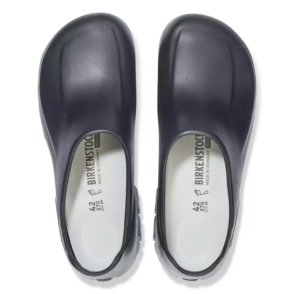 Birkenstock 20272, A 630 Regular Occupational PU Clogs with Steelcap, Black, image 5, gallery thumbnail