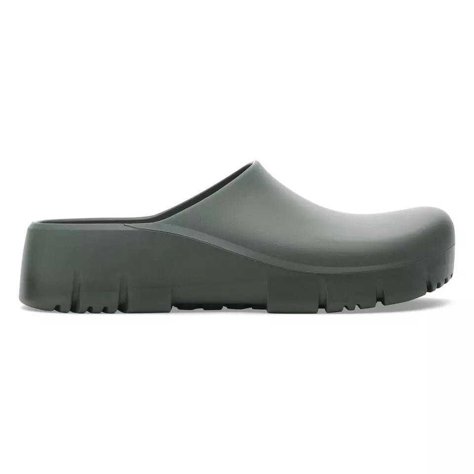 Birkenstock 1025957, Super-Birki 2.0 Regular Occupational PU Clogs, Thyme, image 5, gallery thumbnail