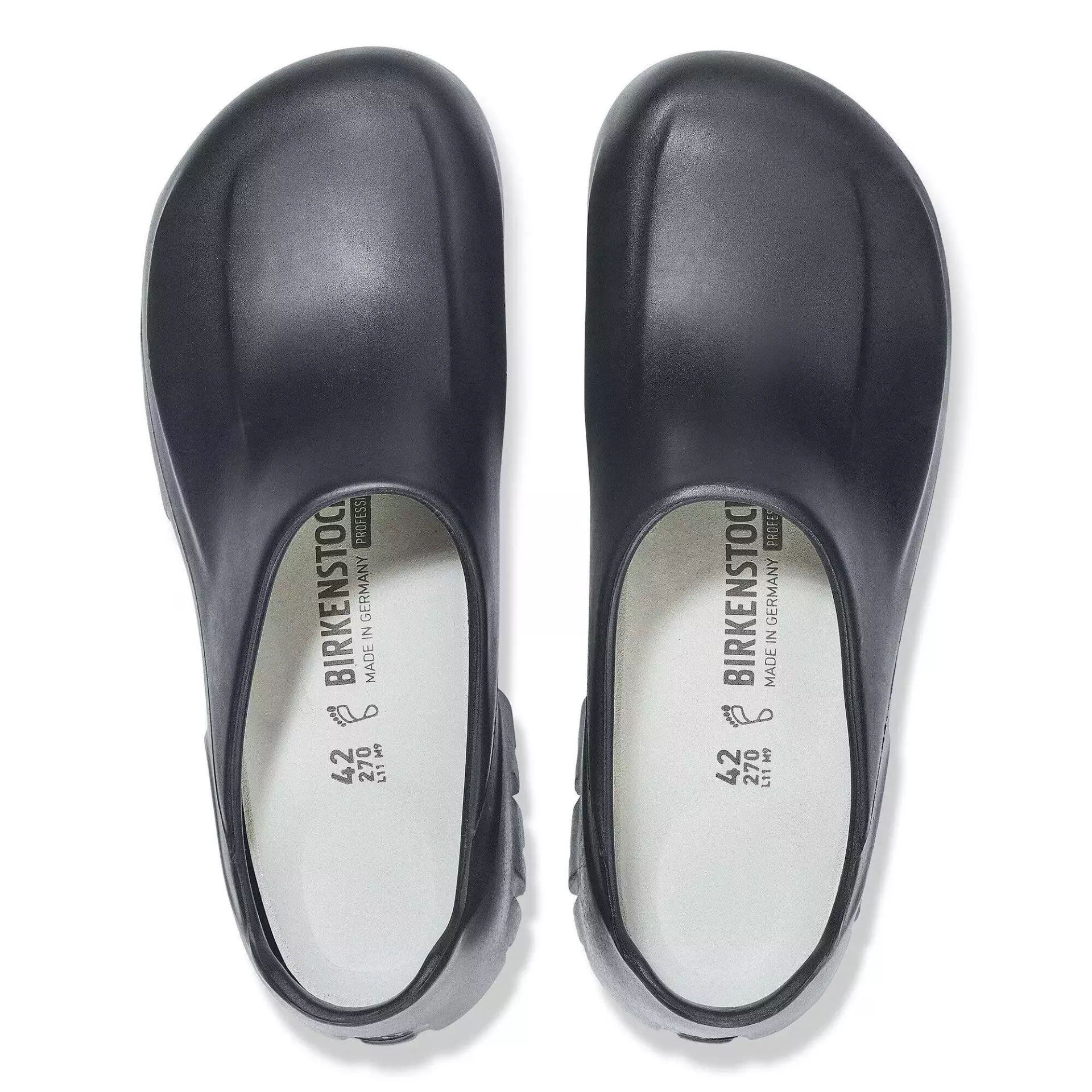 Birkenstock 20272, A 630 Regular Occupational PU Clogs with Steelcap, Black, image 5