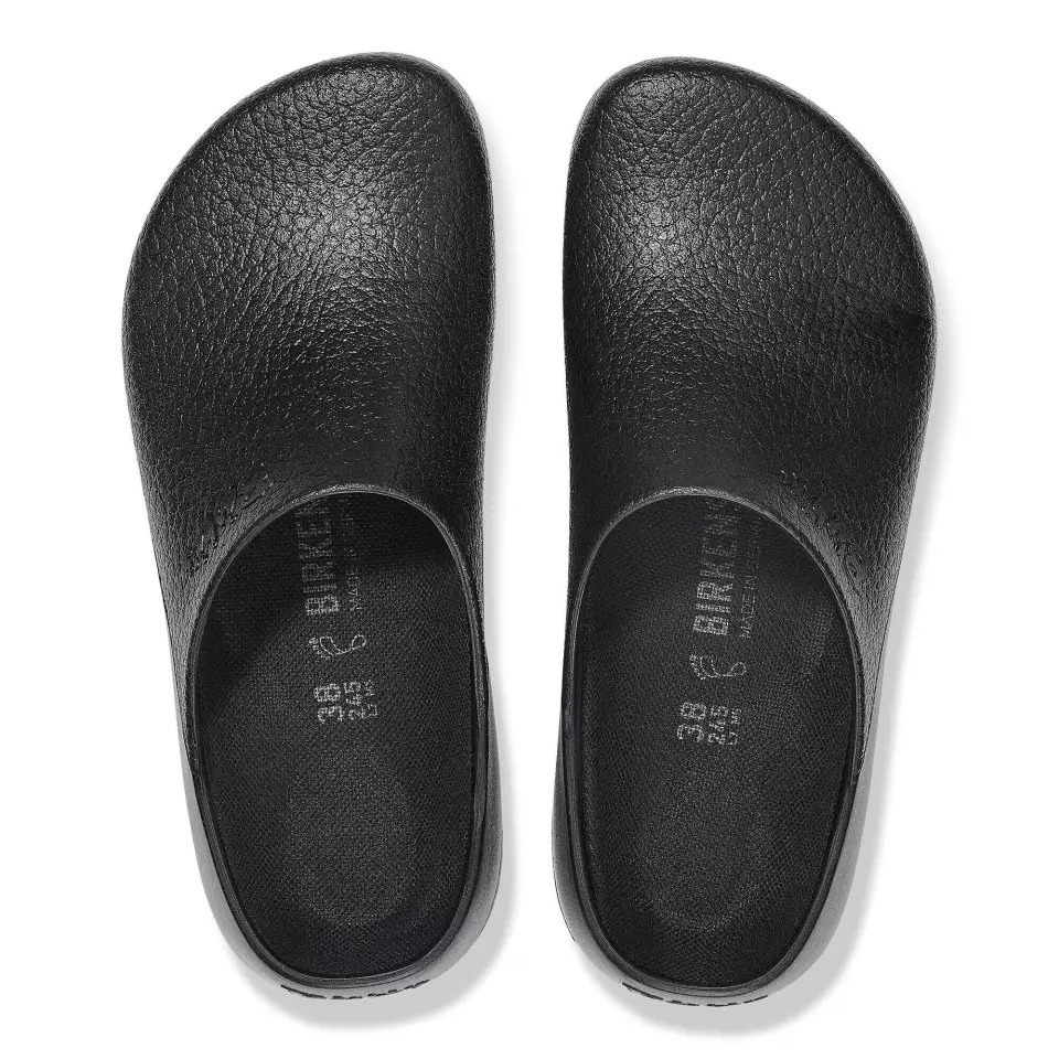 Birkenstock 1027191, Super-Birki Fusion Tavalliset työ-PU-puukengät, mustat, image 2, gallery thumbnail