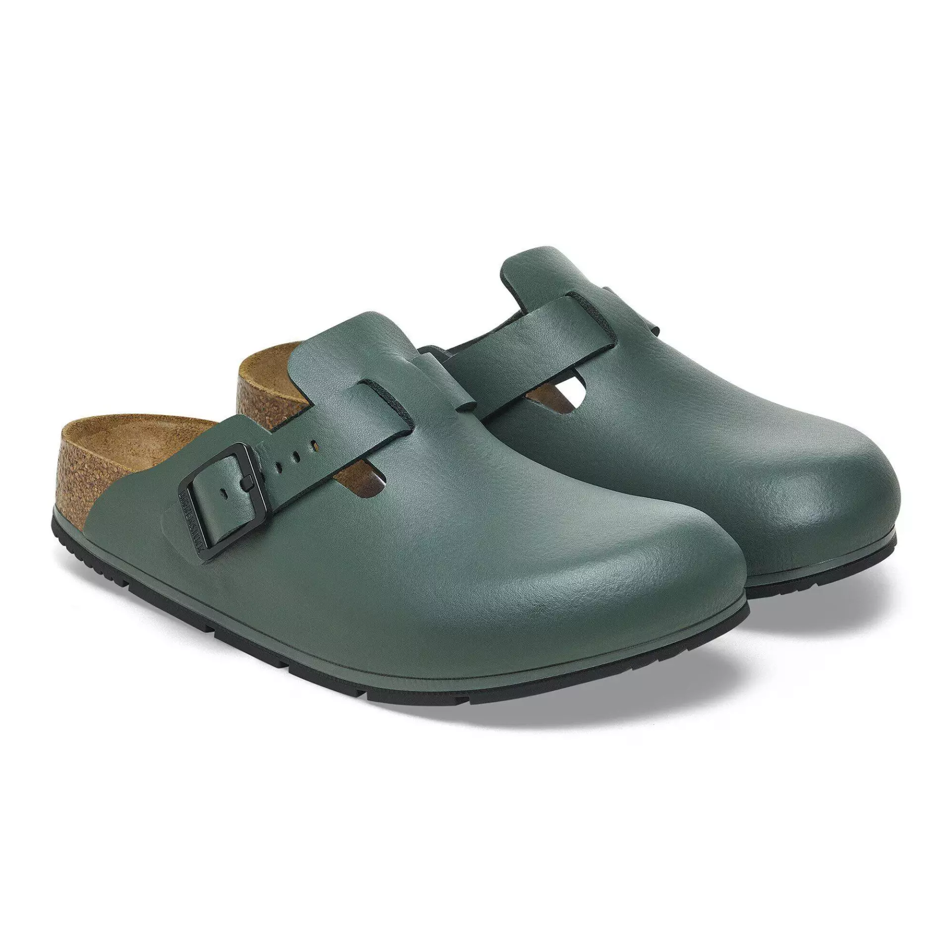 Birkenstock 1026081, Boston PRO LE Regular Occupational Sandals, Thyme, image 4