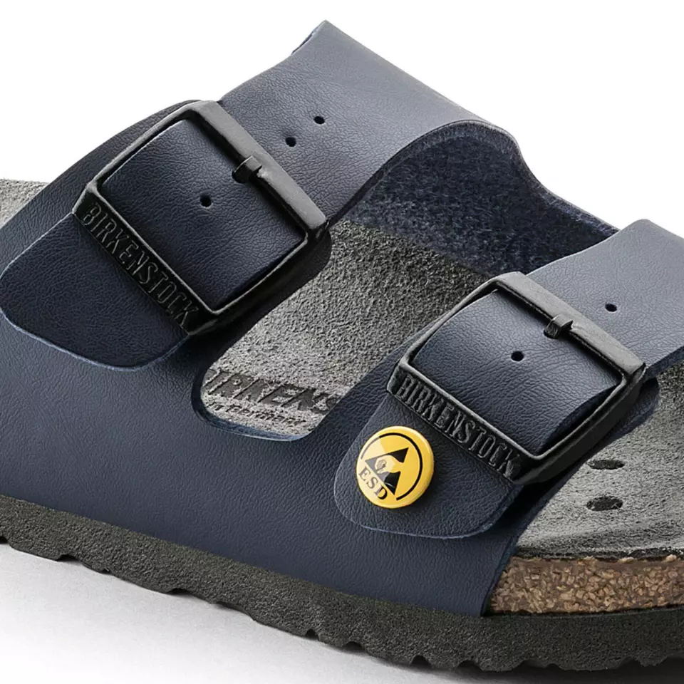Birkenstock 89438, Arizona ESD BF Narrow Occupational Sandals, Blue, image 5, gallery thumbnail