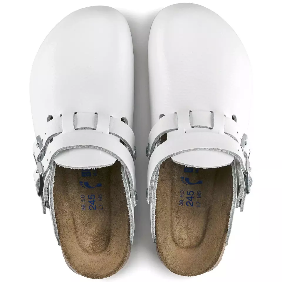 Birkenstock 582626, Kay SL WB NL Kapeat työsandaalit, valkoinen, image 3, gallery thumbnail