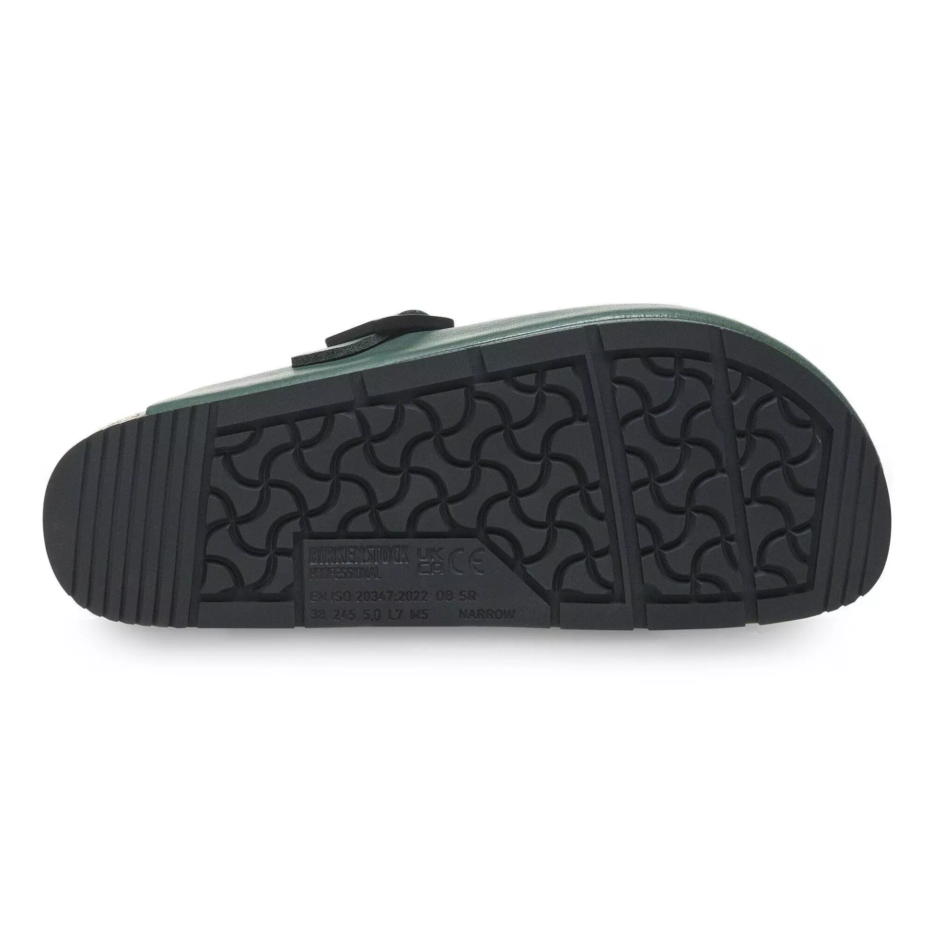 Birkenstock 1026081, Boston PRO LE Regular Occupational Sandals, Thyme, image 7