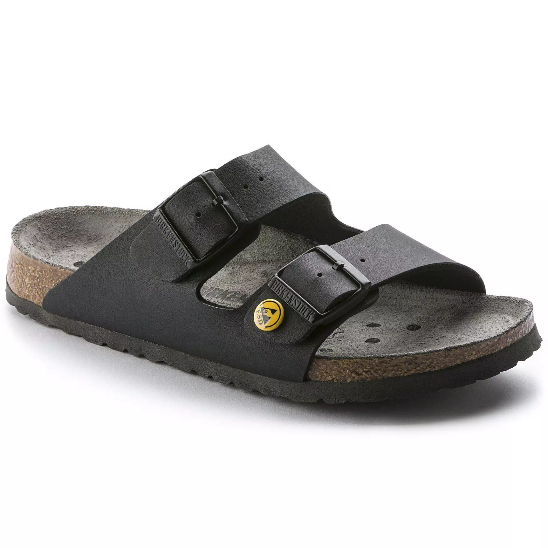 Birkenstock 89428, Arizona ESD BF Narrow Occupational Sandals, Black, image 1