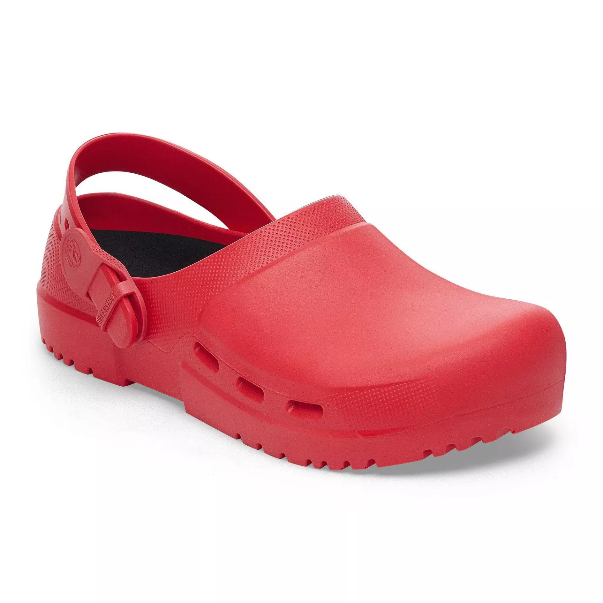 Birkenstock 1026003, Birki Air 2.0 Regular Occupational Clogs, Active Red