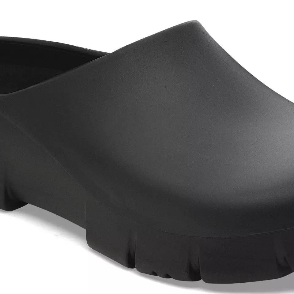Birkenstock 1025969, Super-Birki 2.0 Regular Occupational PU Clogs, Black, image 6, gallery thumbnail