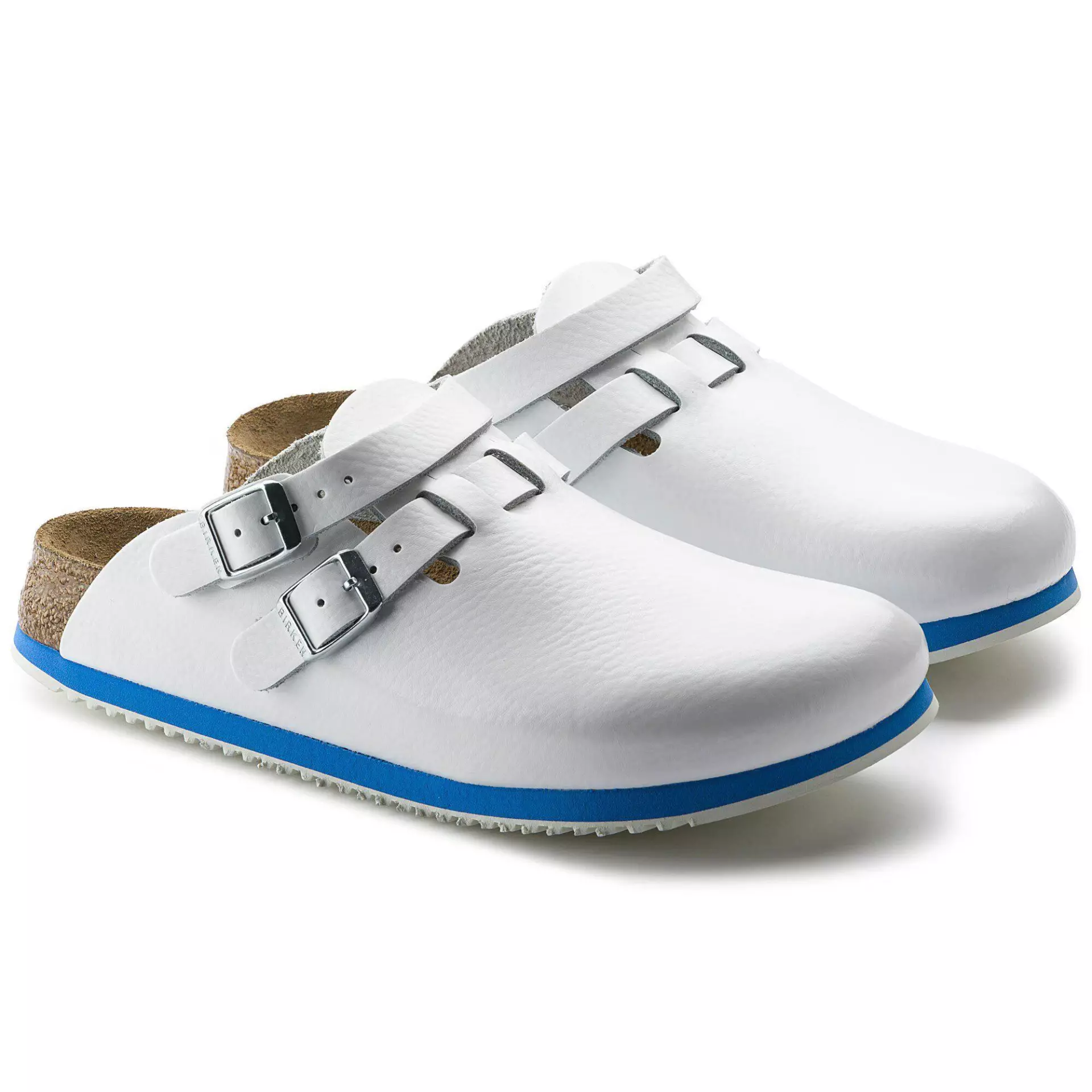 Birkenstock 582626, Kay SL WB NL Kapeat työsandaalit, valkoinen, image 4