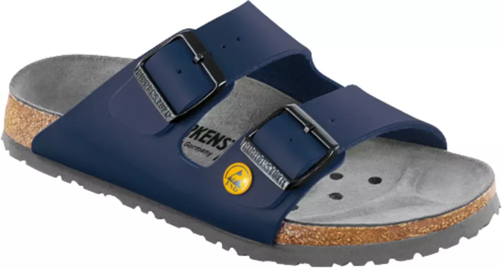 Birkenstock 89430, Arizona ESD BF Regular Occupational Sandals, Blue, image 1
