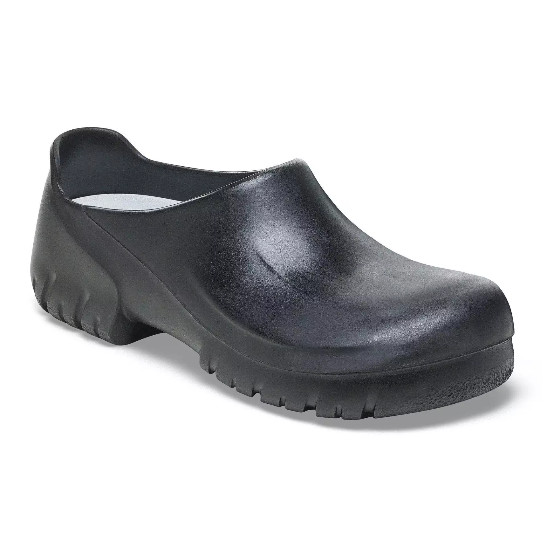 Birkenstock 10272, A 630 Regular Occupational PU Clogs, Black