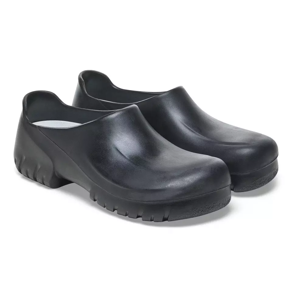 Birkenstock 20272, A 630 Regular Occupational PU Clogs with Steelcap, Black, image 6, gallery thumbnail