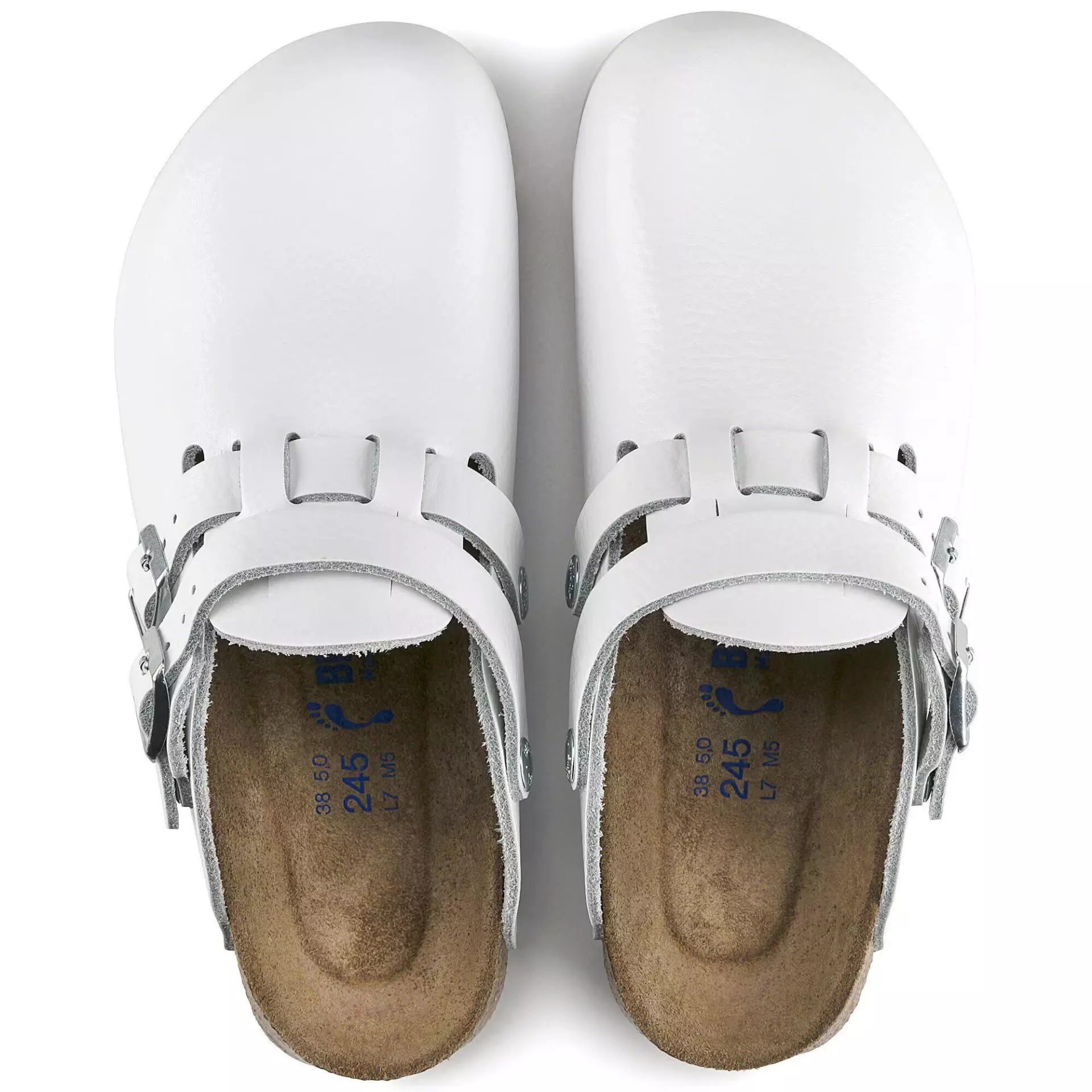 Birkenstock 582626, Kay SL WB NL Kapeat työsandaalit, valkoinen, image 3