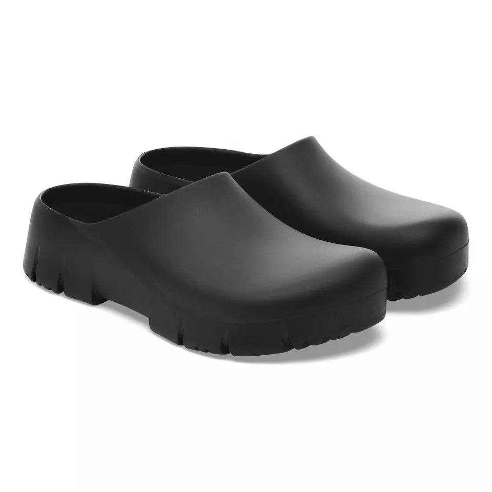 Birkenstock 1025969, Super-Birki 2.0 Regular Occupational PU Clogs, Black, image 4, gallery thumbnail