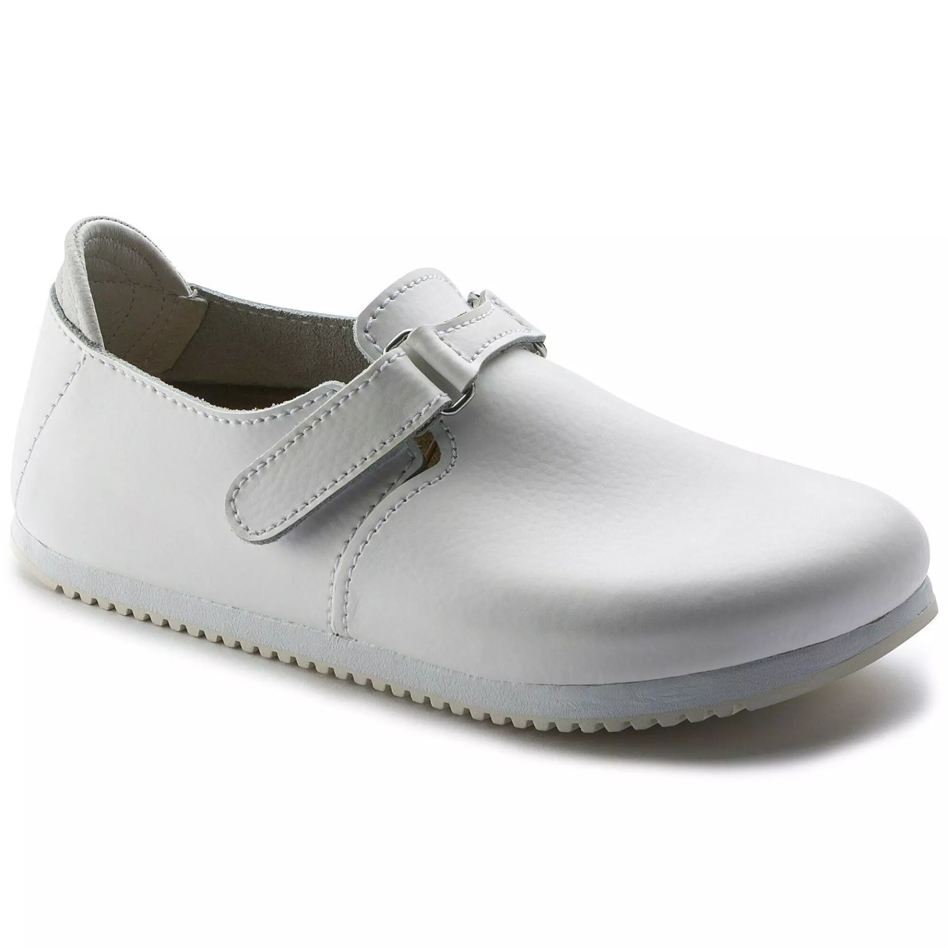 Birkenstock 583176, Linz SL NL Narrow Occupational Shoes, White