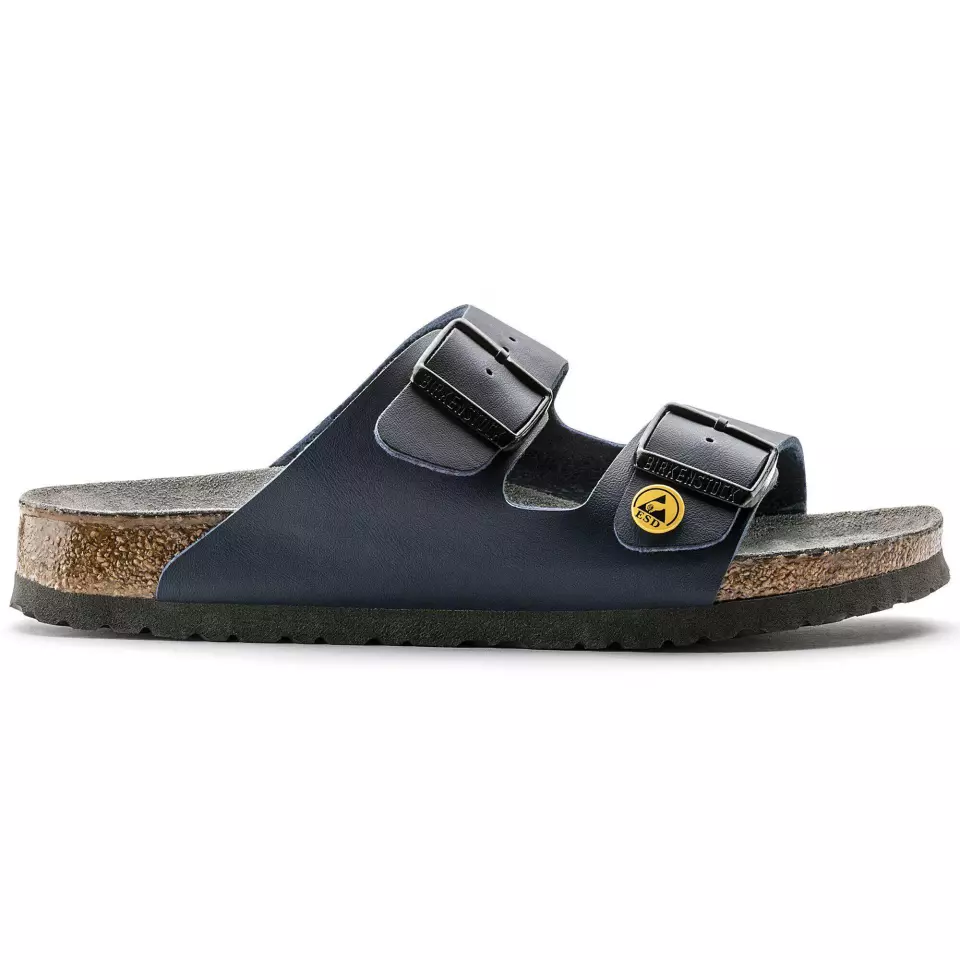 Birkenstock 89438, Arizona ESD BF Narrow Occupational Sandals, Blue, image 3, gallery thumbnail