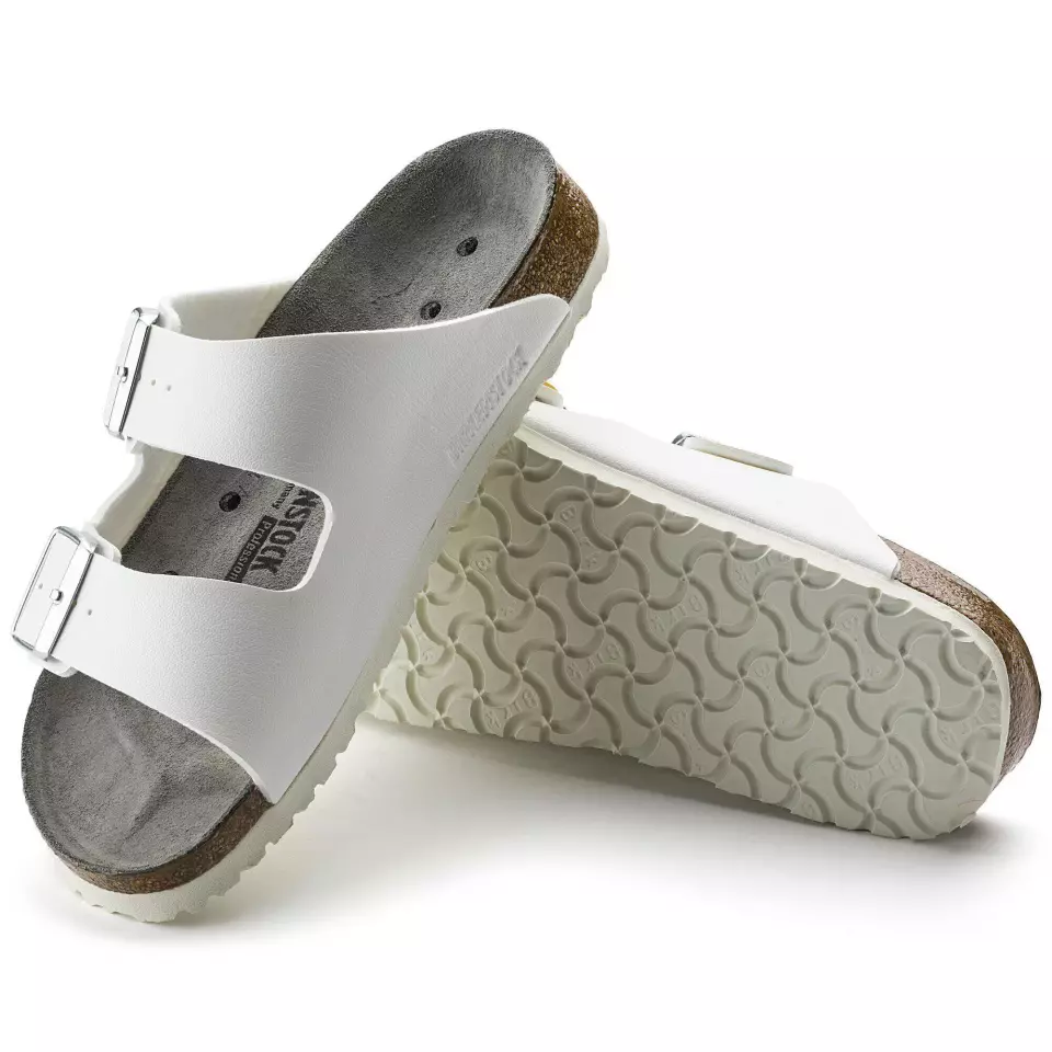 Birkenstock 89418, Arizona ESD BF Narrow Occupational Sandals, White, image 7, gallery thumbnail