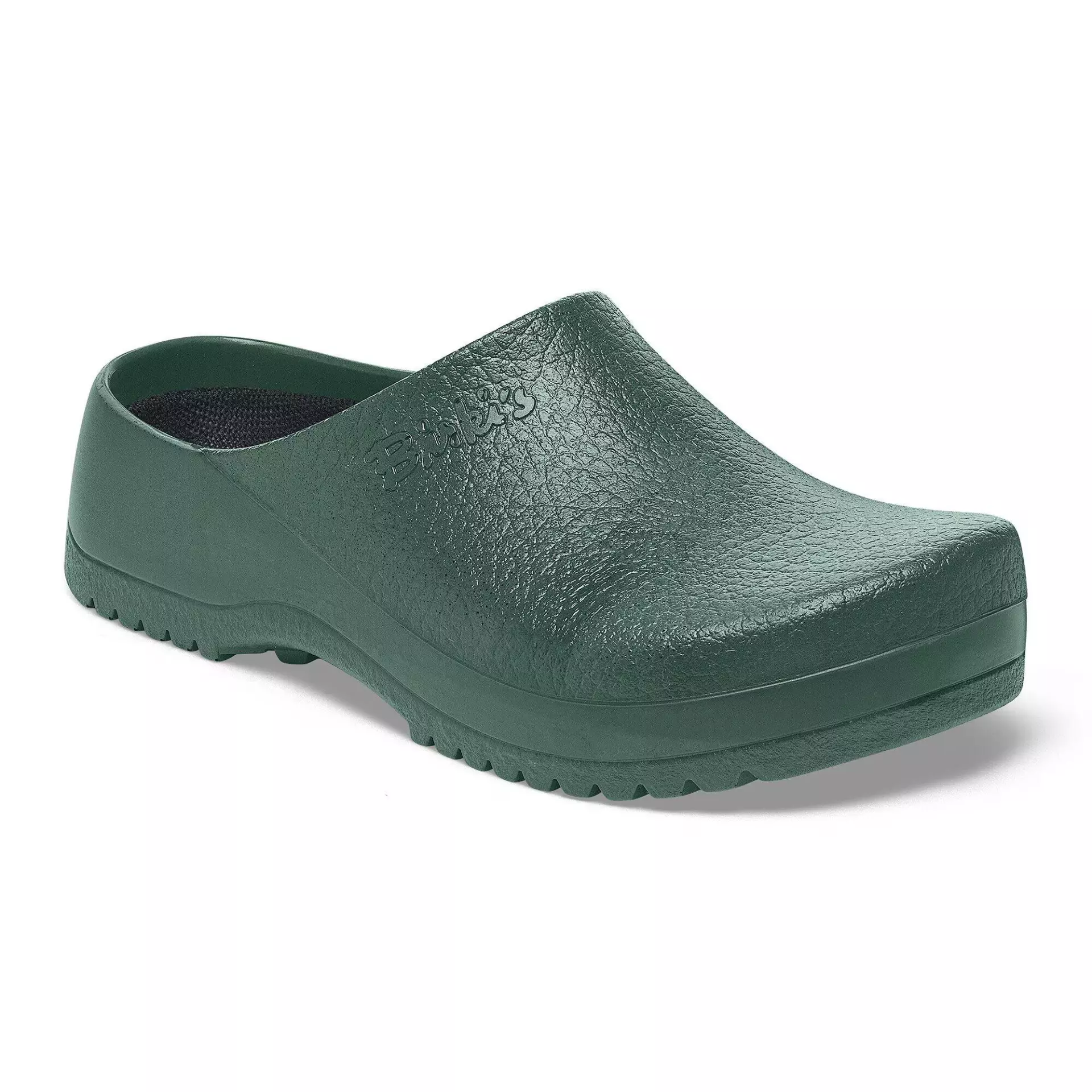 Birkenstock 1027183, Super-Birki Fusion Regular Occupational PU Clogs, Green
