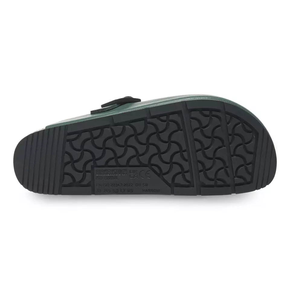 Birkenstock 1026081, Boston PRO LE Regular Occupational Sandals, Thyme, image 7, gallery thumbnail