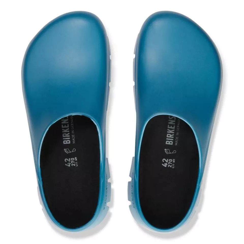 Birkenstock 1029638, Super-Birki 2.0 Regular Occupational PU Clogs, Ink Blue, image 3, gallery thumbnail