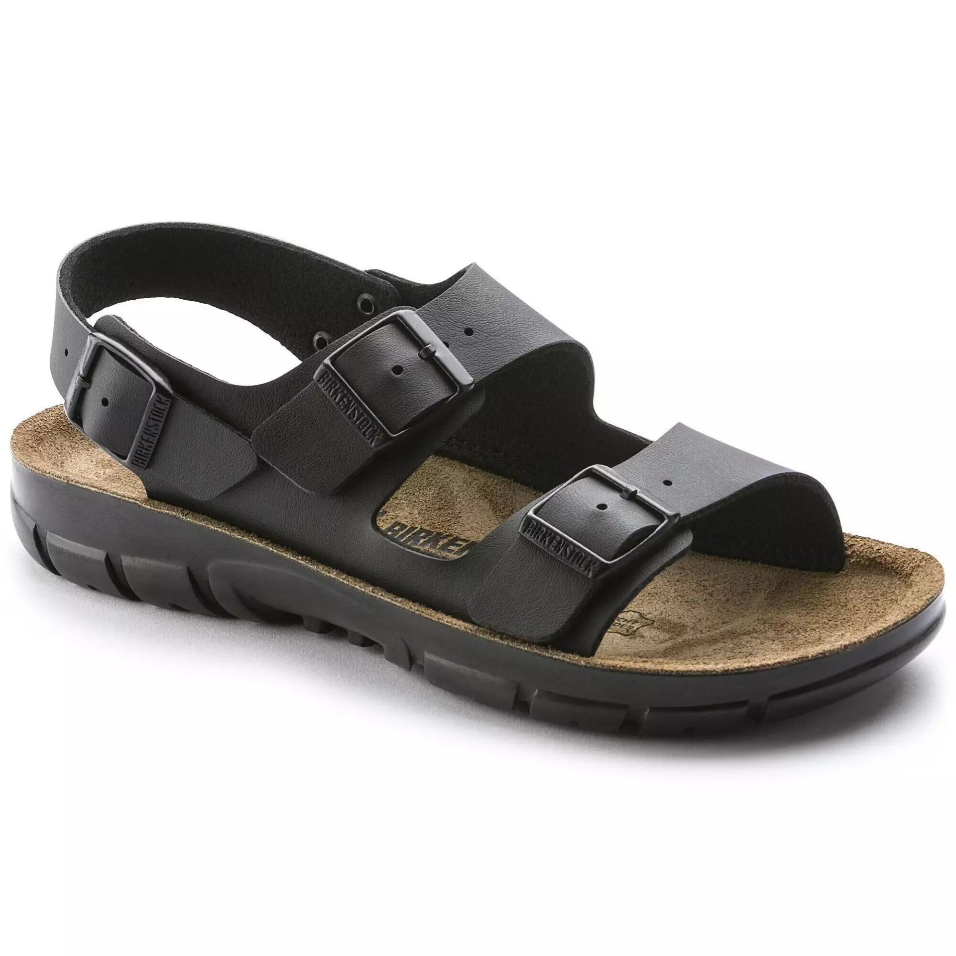 Birkenstock 500783, Kano BF Narrow Occupational Sandals, Black