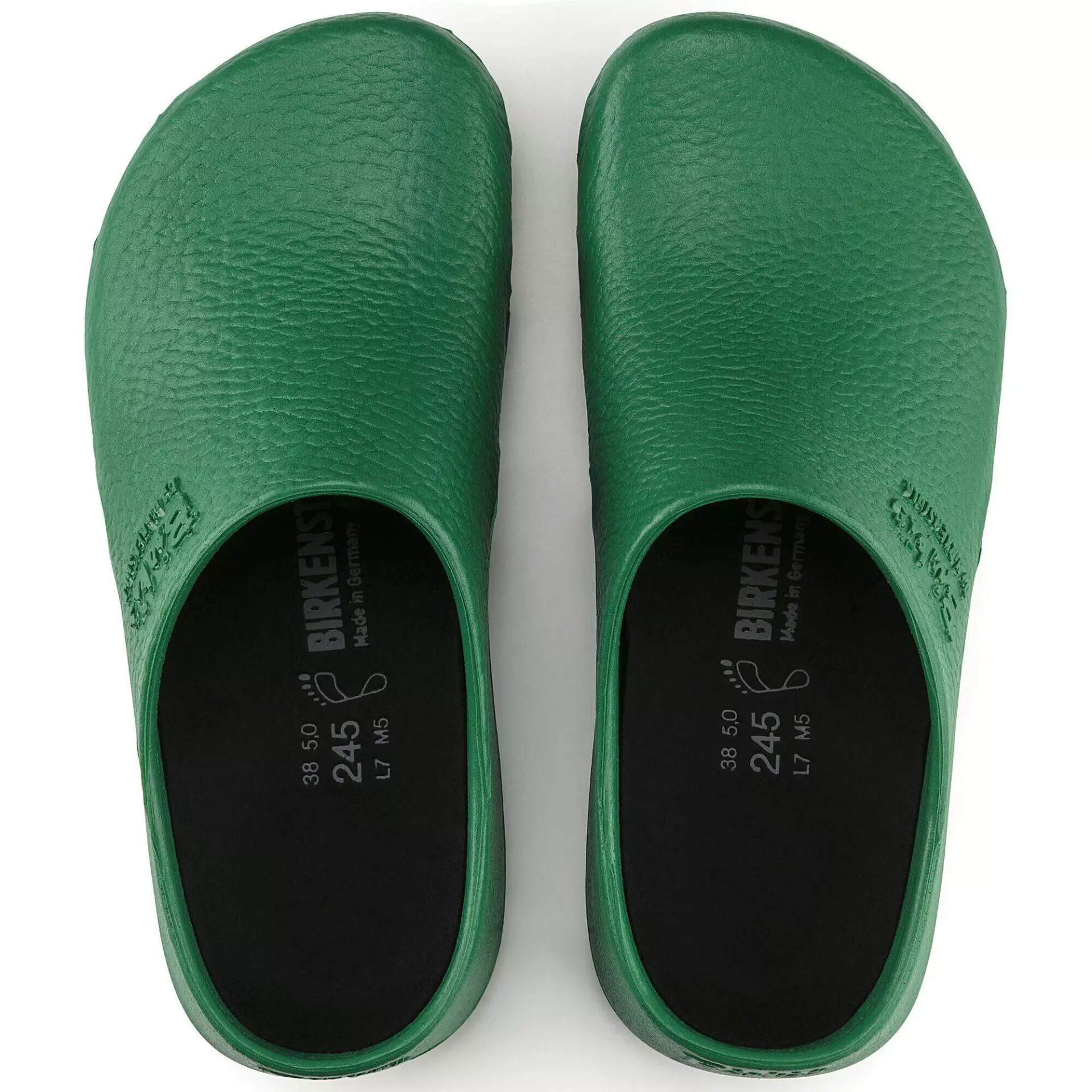 Birkenstock 63050, Birki Air Regular Occupational Antistatic PU Clogs, Green, image 3
