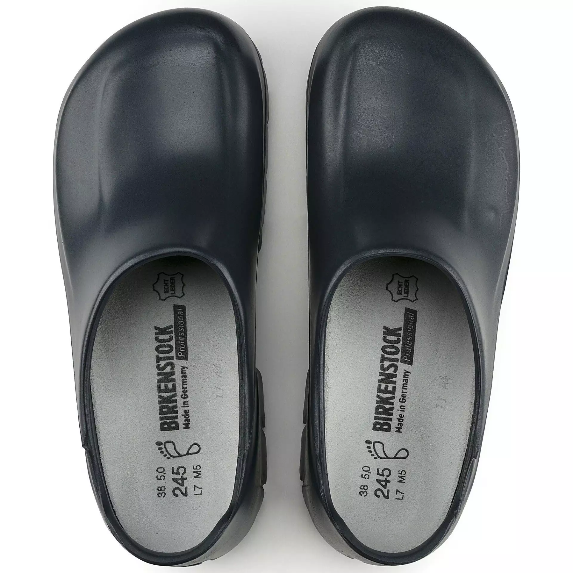 Birkenstock 20252, A 630 Tavalliset ammatti-PU-puukengät turvakärjellä, siniset, image 2