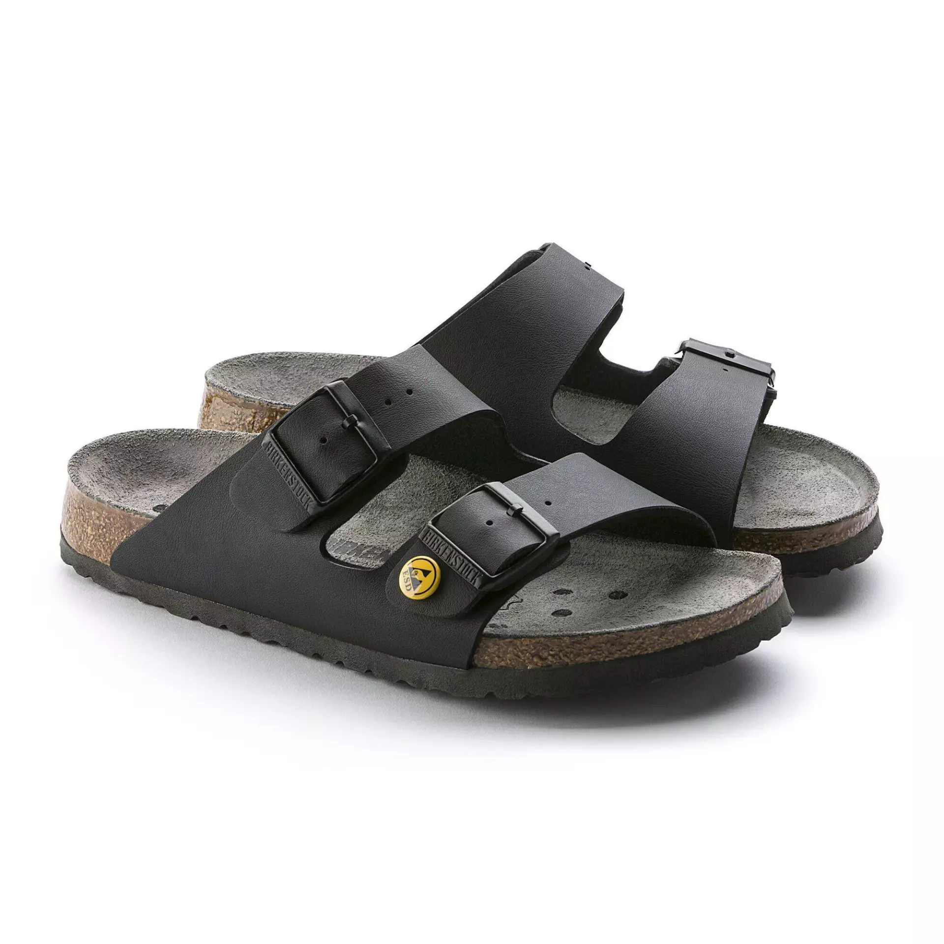Birkenstock 89428, Arizona ESD BF Narrow Occupational Sandals, Black, image 4