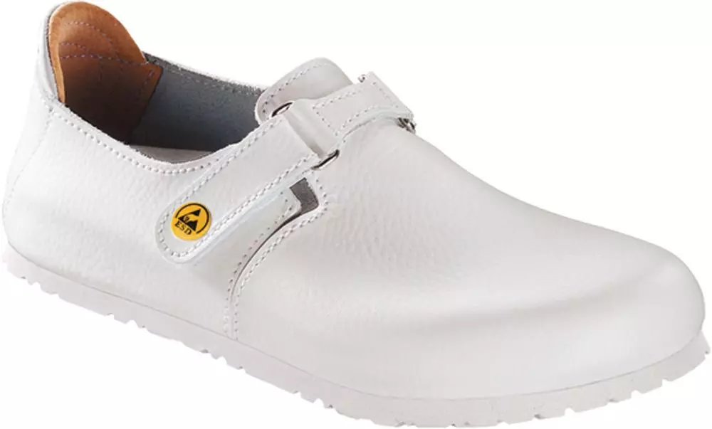 Birkenstock 583158, Linz ESD NL Narrow Occupational Shoes, White