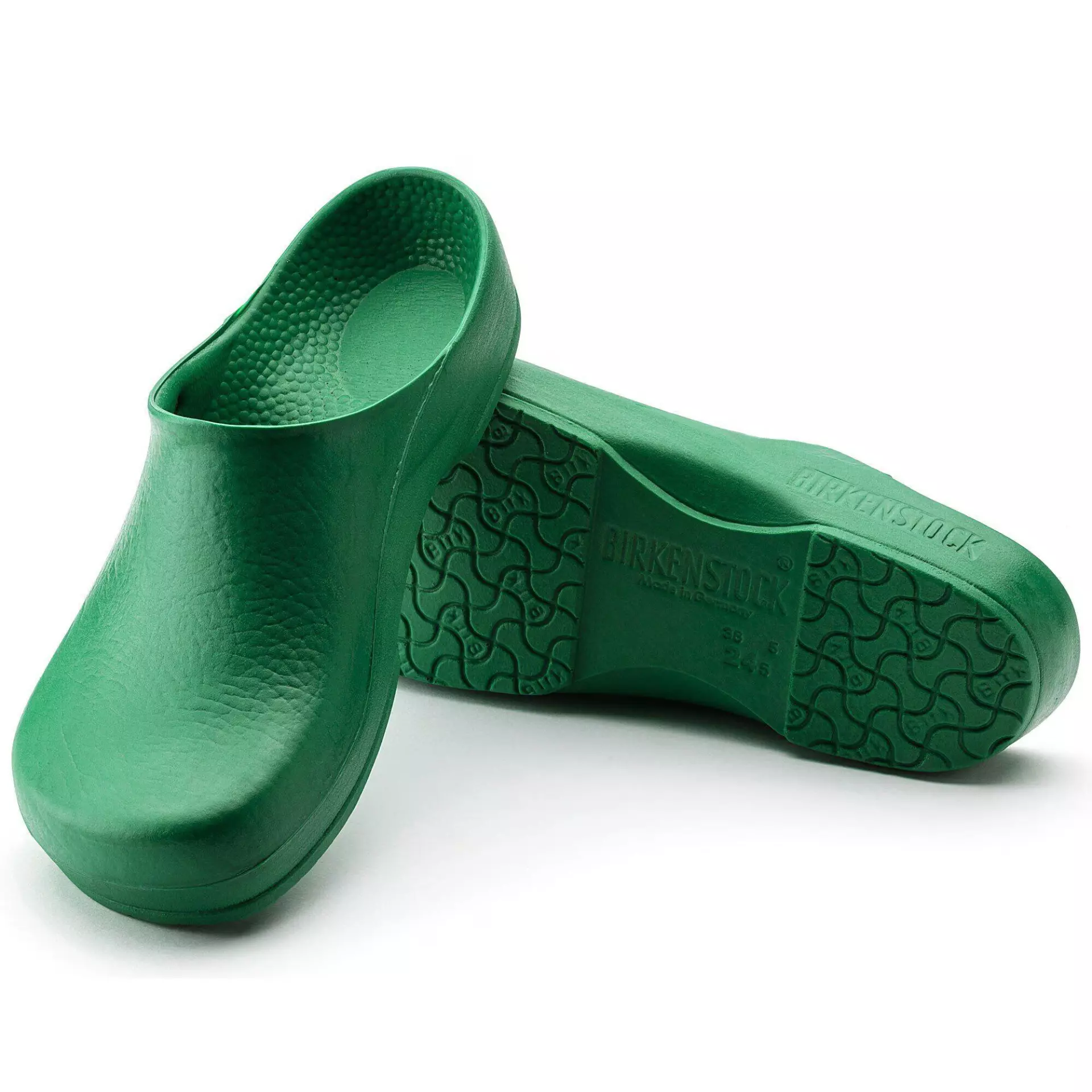Birkenstock 67050, Klassik Birki Regular Occupational Antistatic PU Clogs, Green, image 6